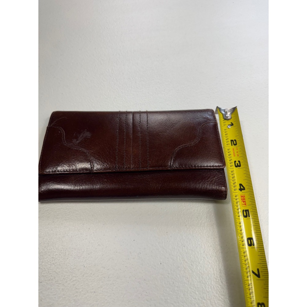 Burton Genuine‎ Leather Brown Clutch Wallet Bifold Organizer Womens - Picture 7 of 7
